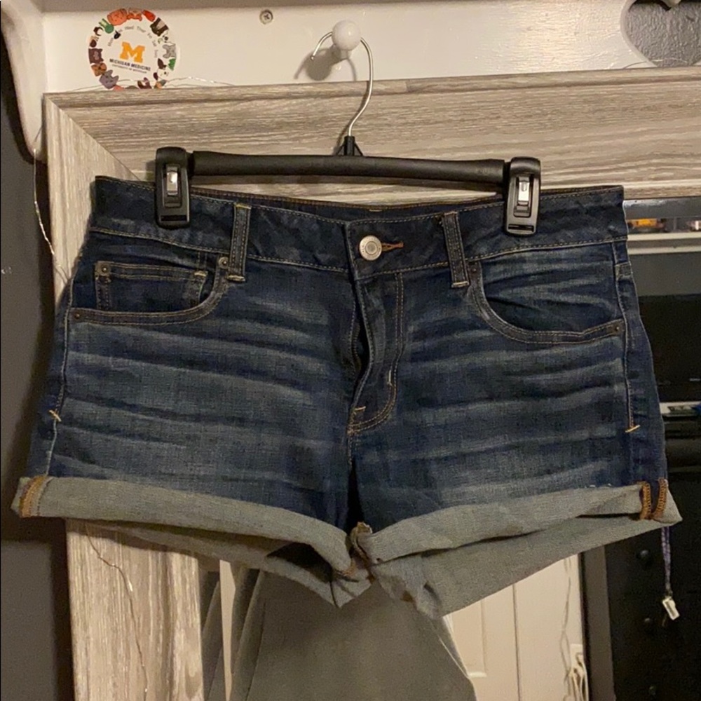 American Eagle Low-Rise Jean Shorts